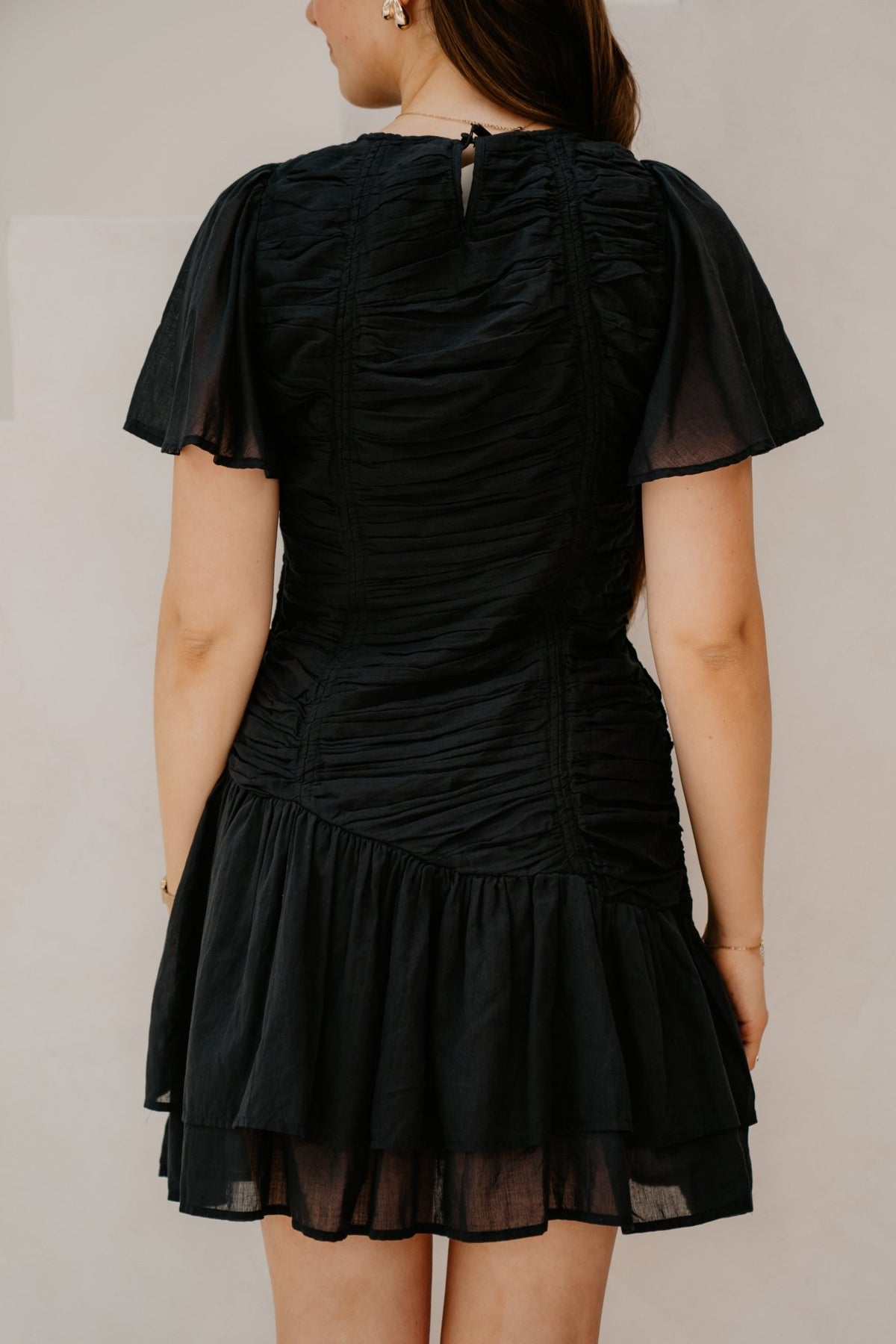 Circle S Voile Dress Navy - Bij Keesje - Neo Noir - Jurk