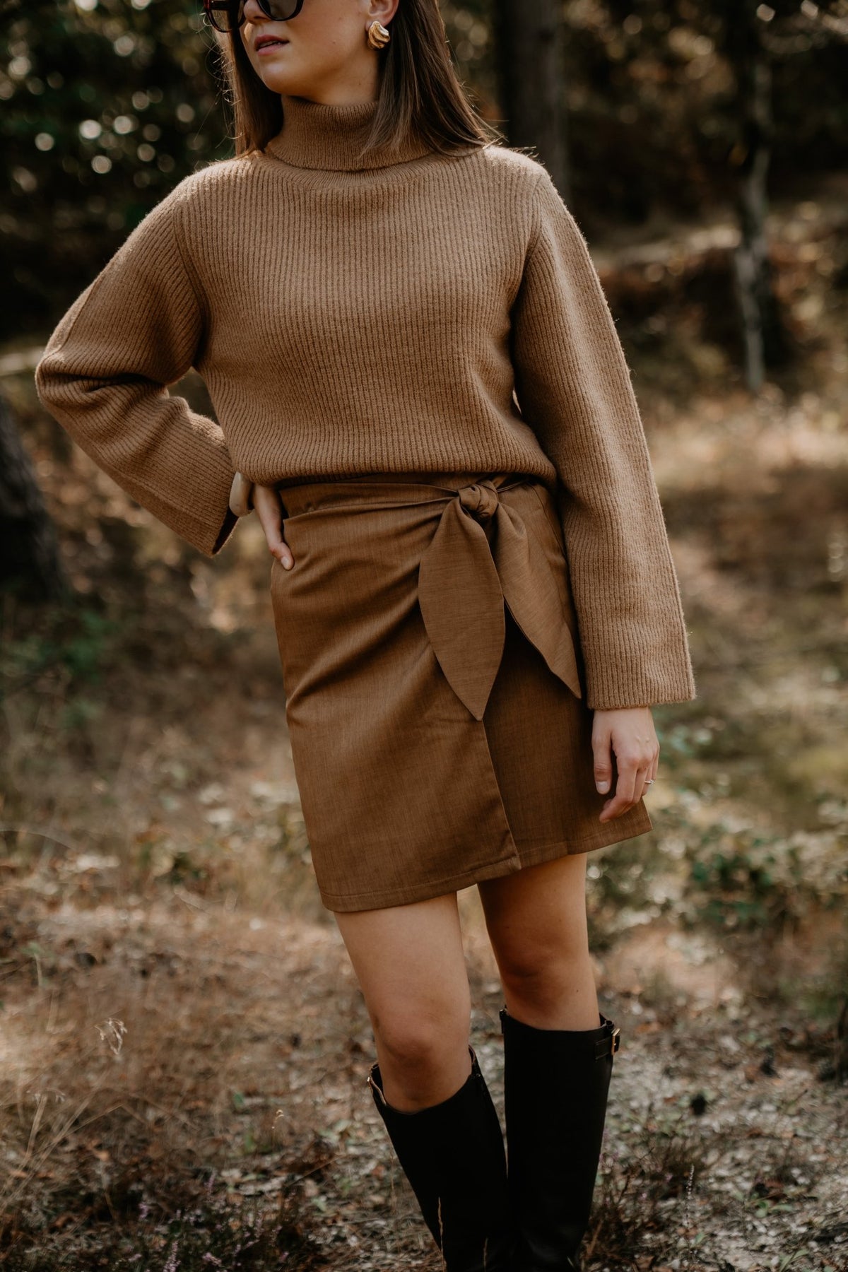 Claire Coltrui Camel - Bij Keesje - Bij Keesje The Label - Trui