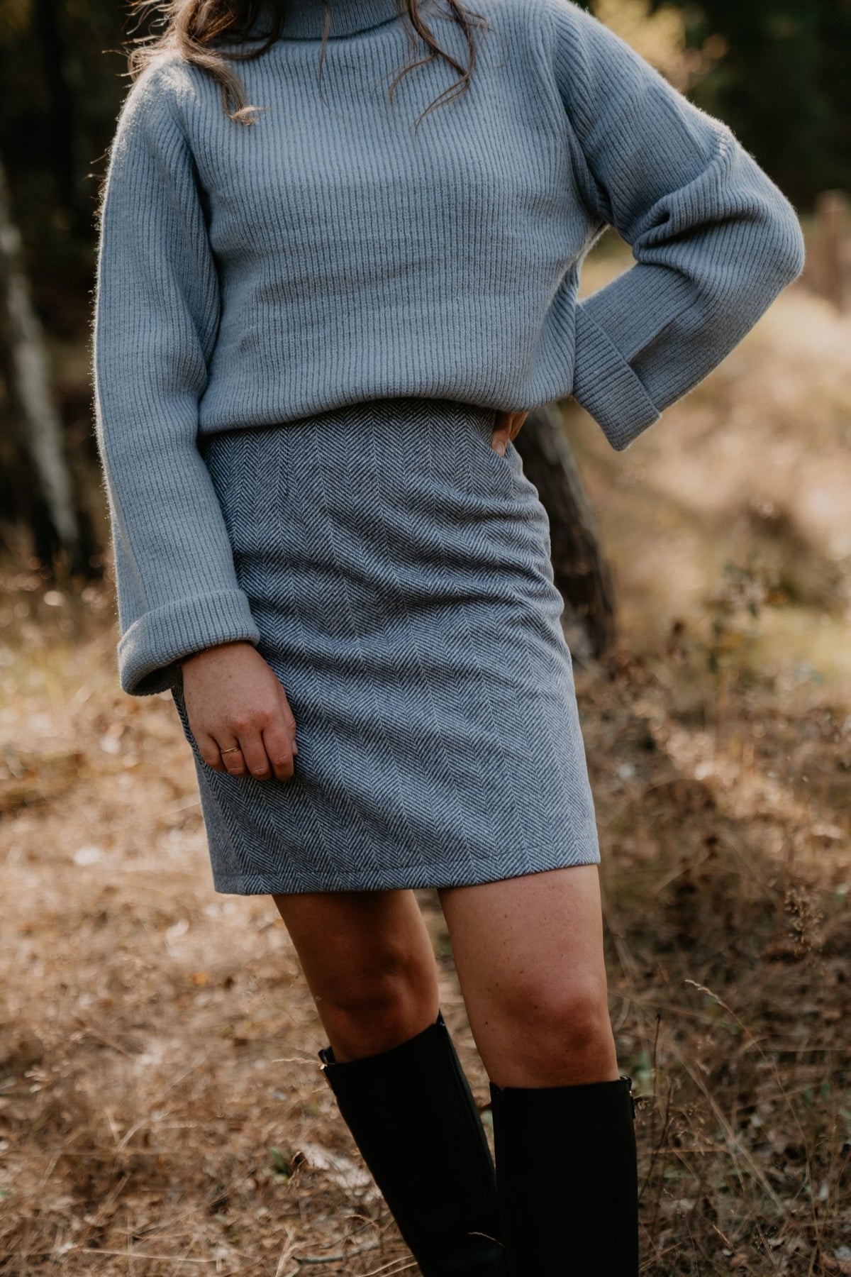 Claire Coltrui Iceblue - Bij Keesje - Bij Keesje The Label - Trui