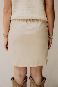 Claire Skirt Beige - Bij Keesje - Bij Keesje The Label - Rok