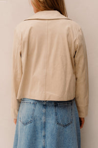 Claudia Jacket Sand - Bij Keesje - Ange - Jas