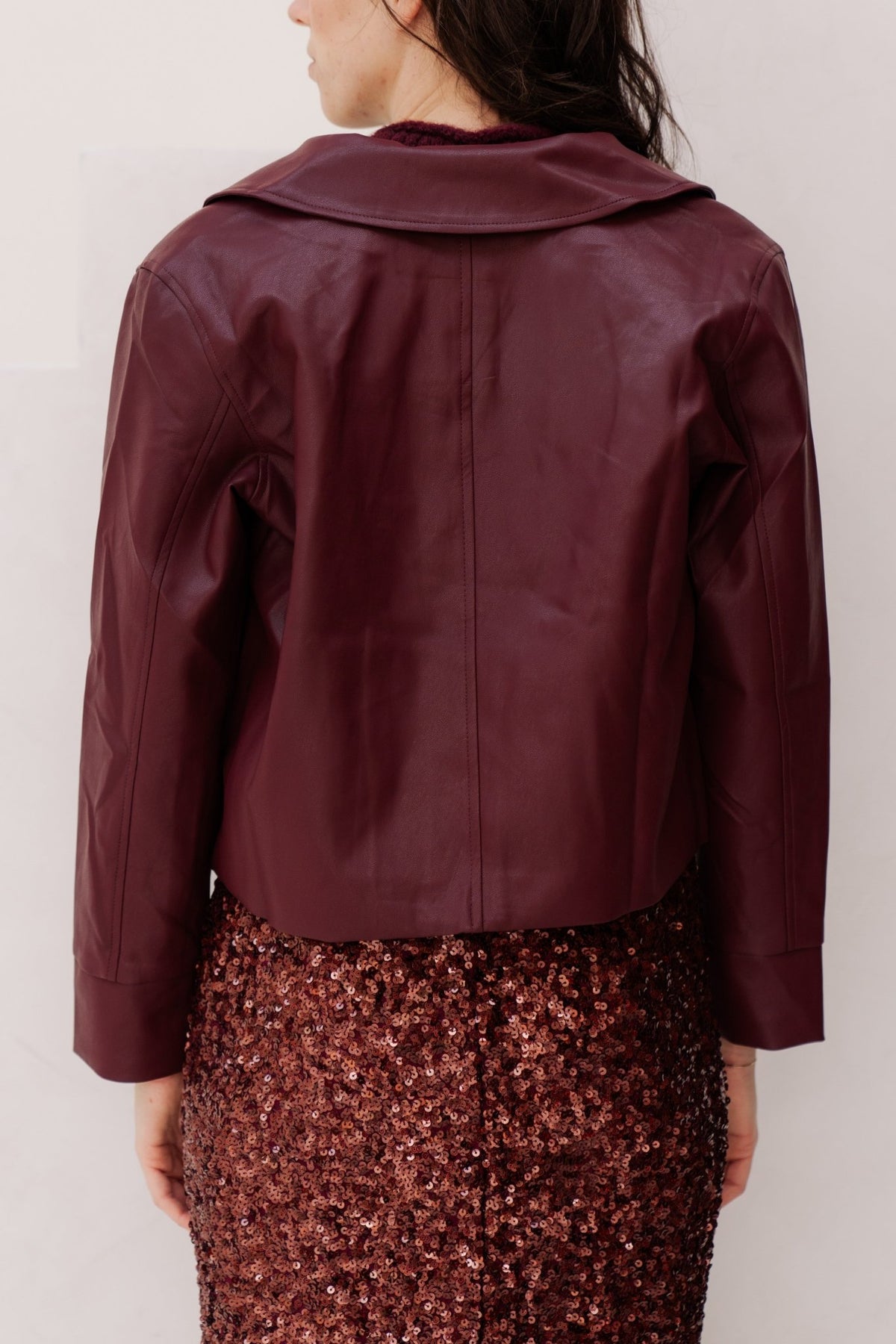 Claudiane jacket bordeaux - Bij Keesje - Bij Keesje