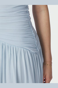Cludine Mesh Dress Lightblue - Bij Keesje - Neo Noir - Jurk