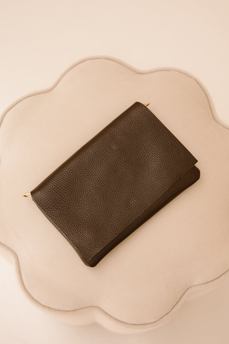 Clutch donkerbruin - Bij Keesje - Bij Keesje