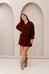 Coco blouse dress plum - Bij Keesje - Bij Keesje - jurk