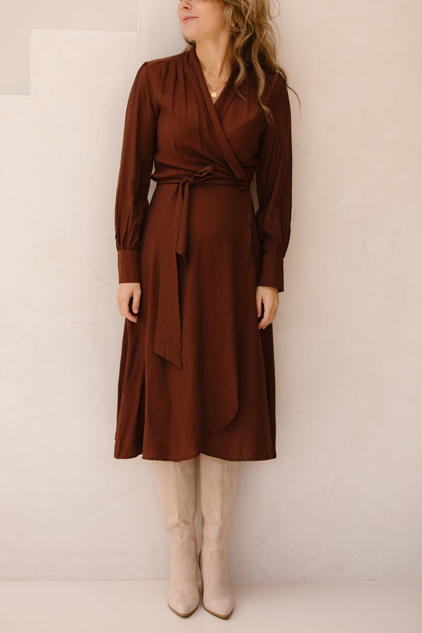 Coco dress brown - Bij Keesje - Bij Keesje