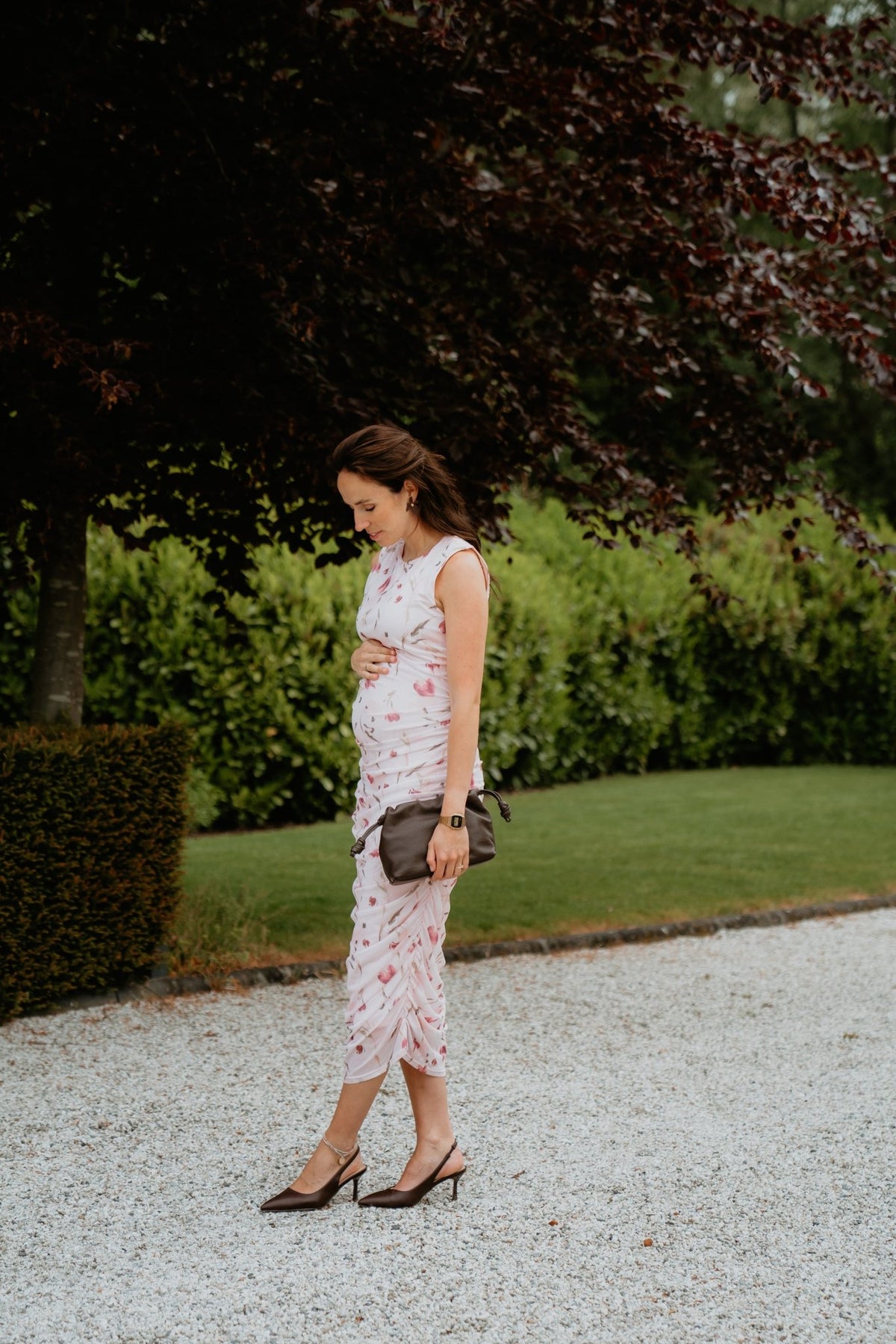 Corilina artist mesh dress light pink - Bij Keesje - Neo Noir - Jurk