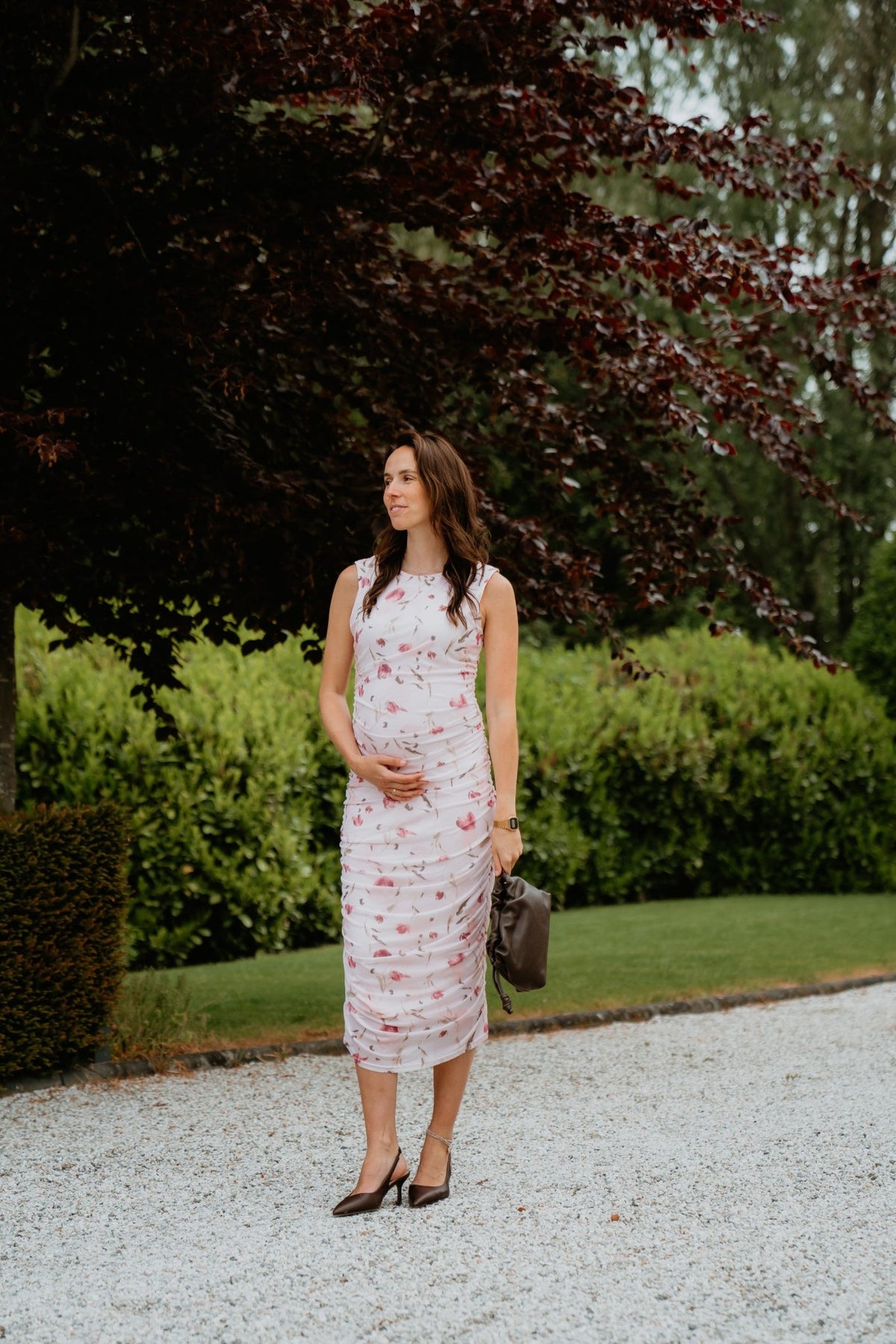Corilina artist mesh dress light pink - Bij Keesje - Neo Noir - Jurk