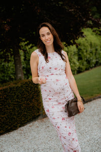 Corilina artist mesh dress light pink - Bij Keesje - Neo Noir - Jurk
