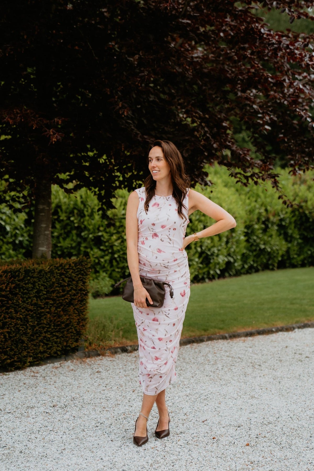 Corilina artist mesh dress light pink - Bij Keesje - Neo Noir - Jurk