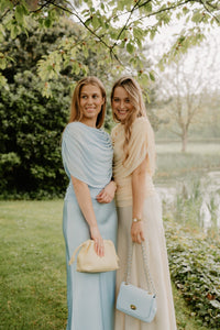 Cottuna drapy mesh top light Blue - Bij Keesje - Neo Noir - Top