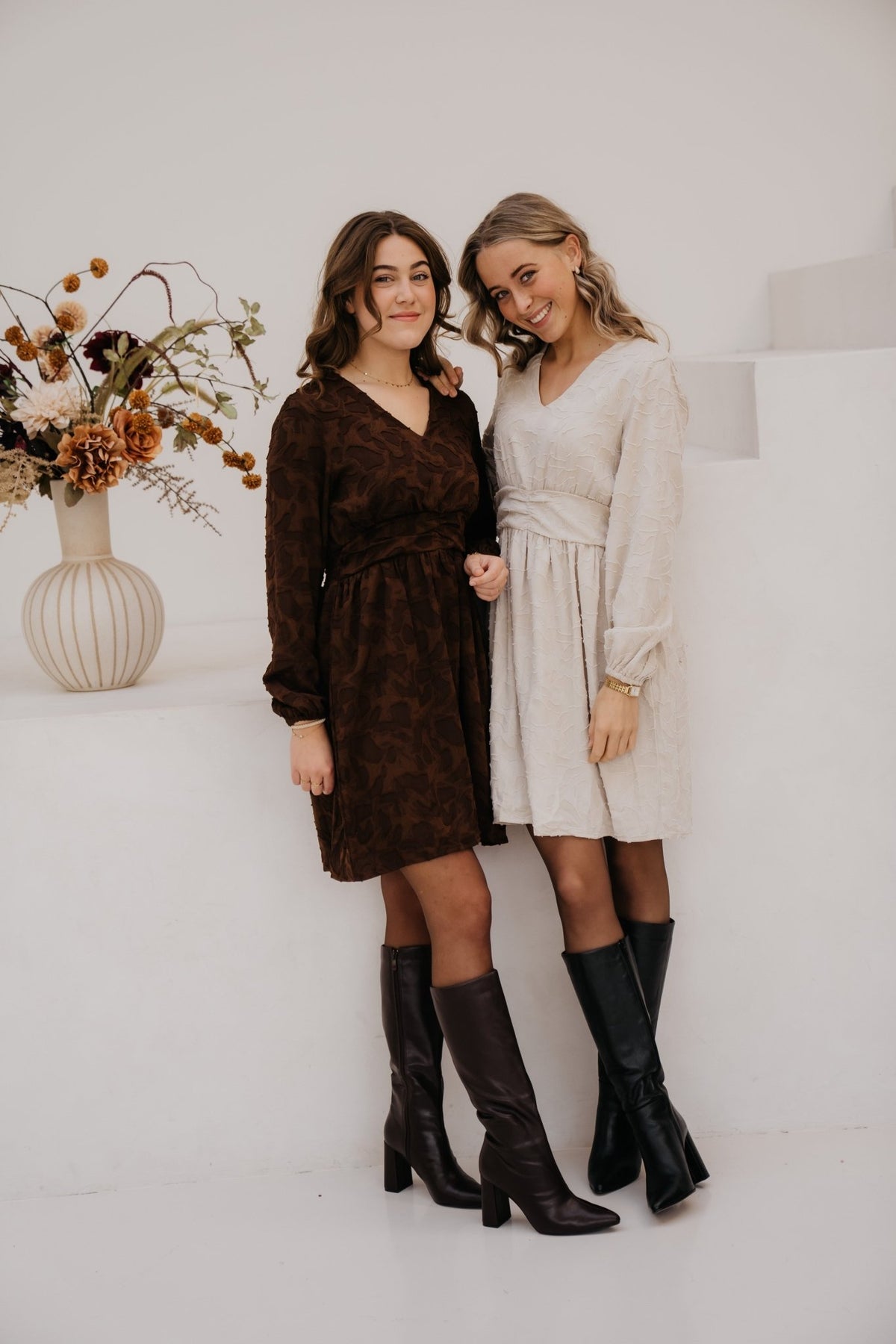 Cristel dress brown - Bij Keesje - Bij Keesje - Jurk