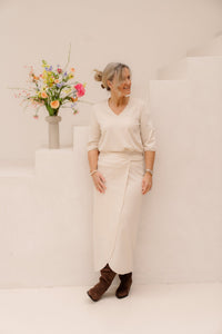 Cyra Top Sand - Bij Keesje - G - maxx - Top