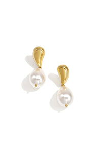Oorbellen Debora pearl gold