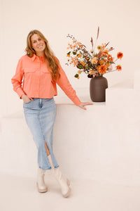 Daisy Blouse Peach - Bij Keesje - Bij Keesje
