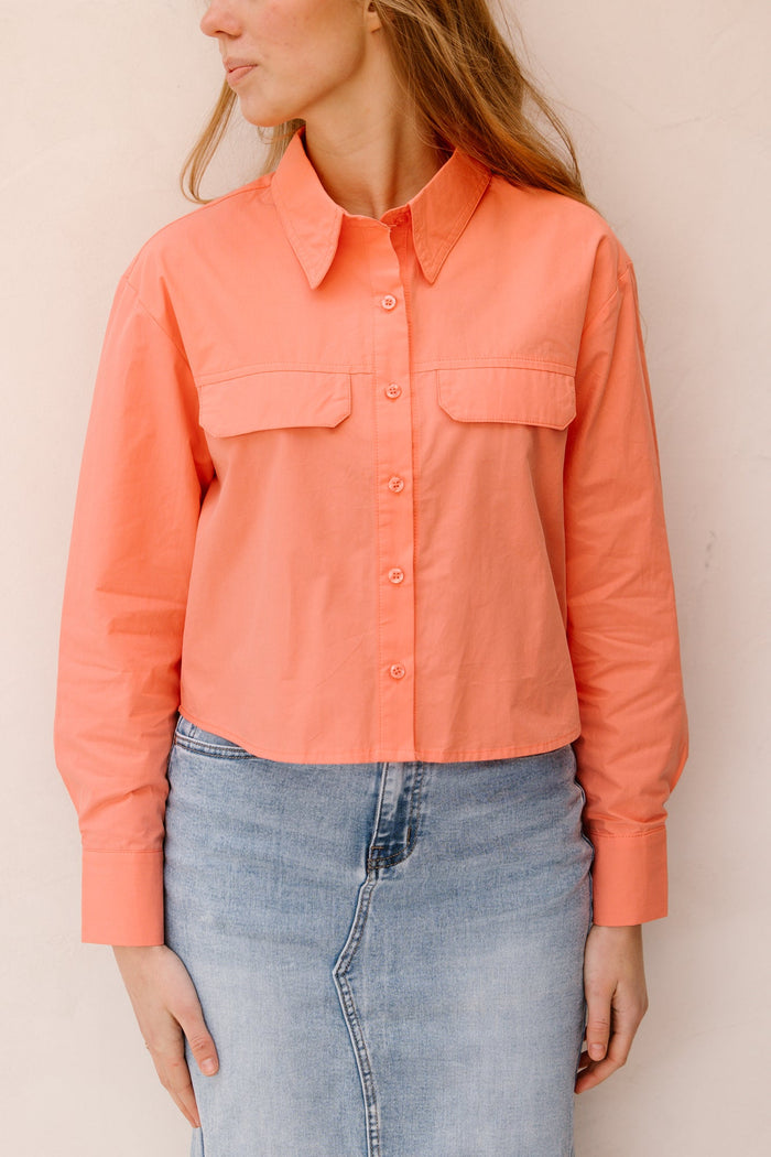 Daisy Blouse Peach - Bij Keesje - Bij Keesje