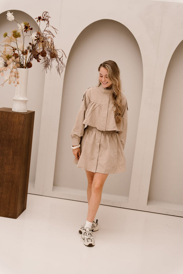 Daisy dress beige - Bij Keesje - Bij Keesje - Jurk