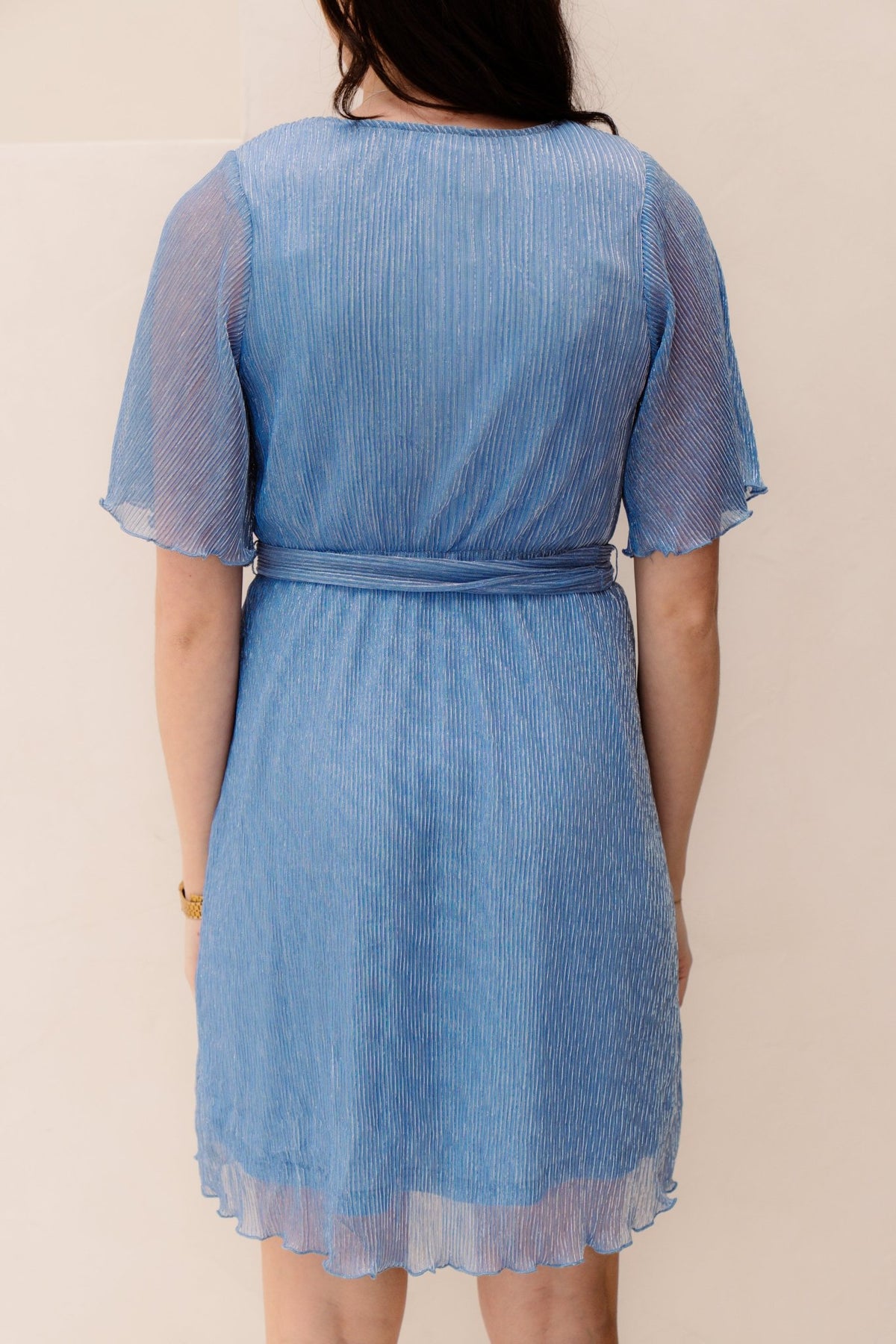 Dalena SS Dress Blue Heaven - Bij Keesje - Freebird - Jurk