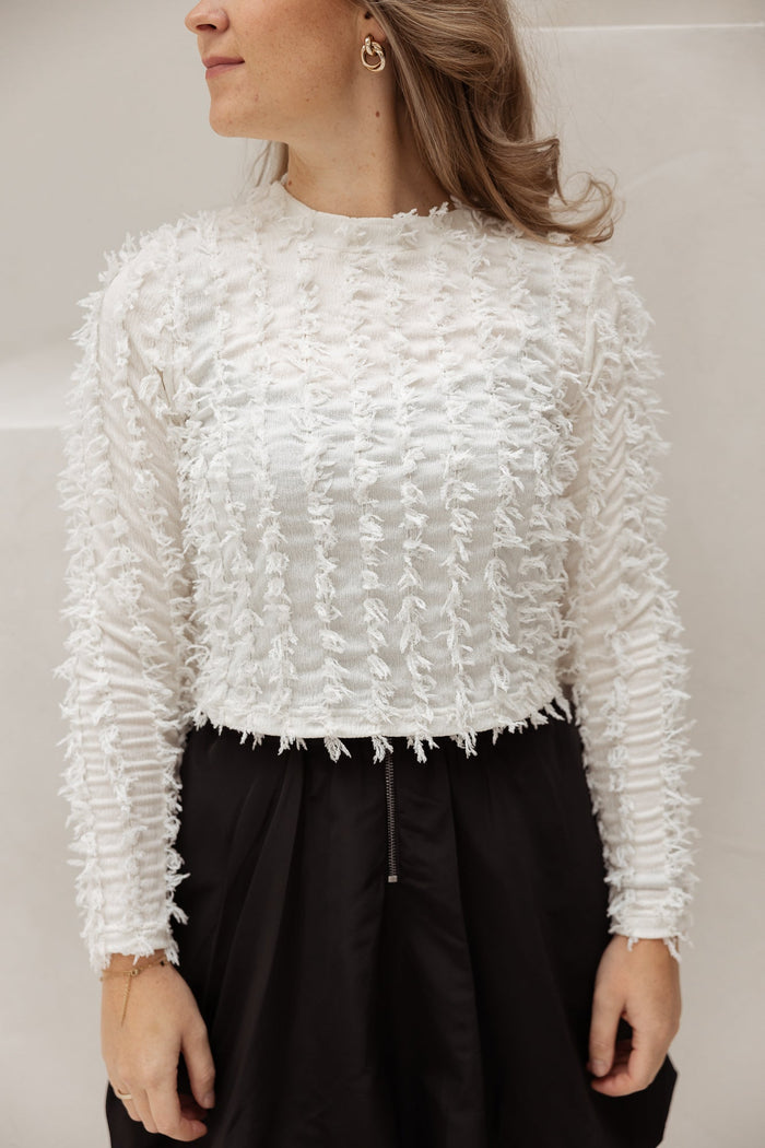 Dalton blouse off - white CC - Bij Keesje - Co'couture