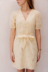 Dance Dress Butter Yellow - Bij Keesje - Freebird - jurk