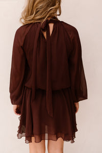 Dane dress brown - Bij Keesje - Bij Keesje - Jurk