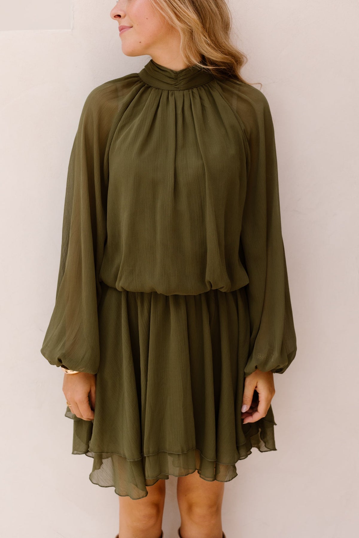 Dane dress green - Bij Keesje - Bij Keesje - Jurk