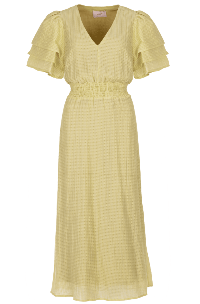 Danic Dress Avocado Green - Bij Keesje - Freebird - Jurk