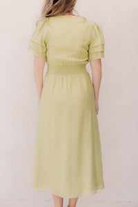 Danic Dress Avocado Green - Bij Keesje - Freebird - Jurk