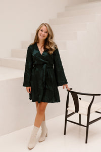 Danina Dress Teal Green - Bij Keesje - Freebird - Jurk