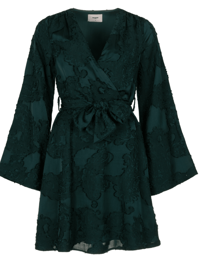Danina Dress Teal Green - Bij Keesje - Freebird - Jurk