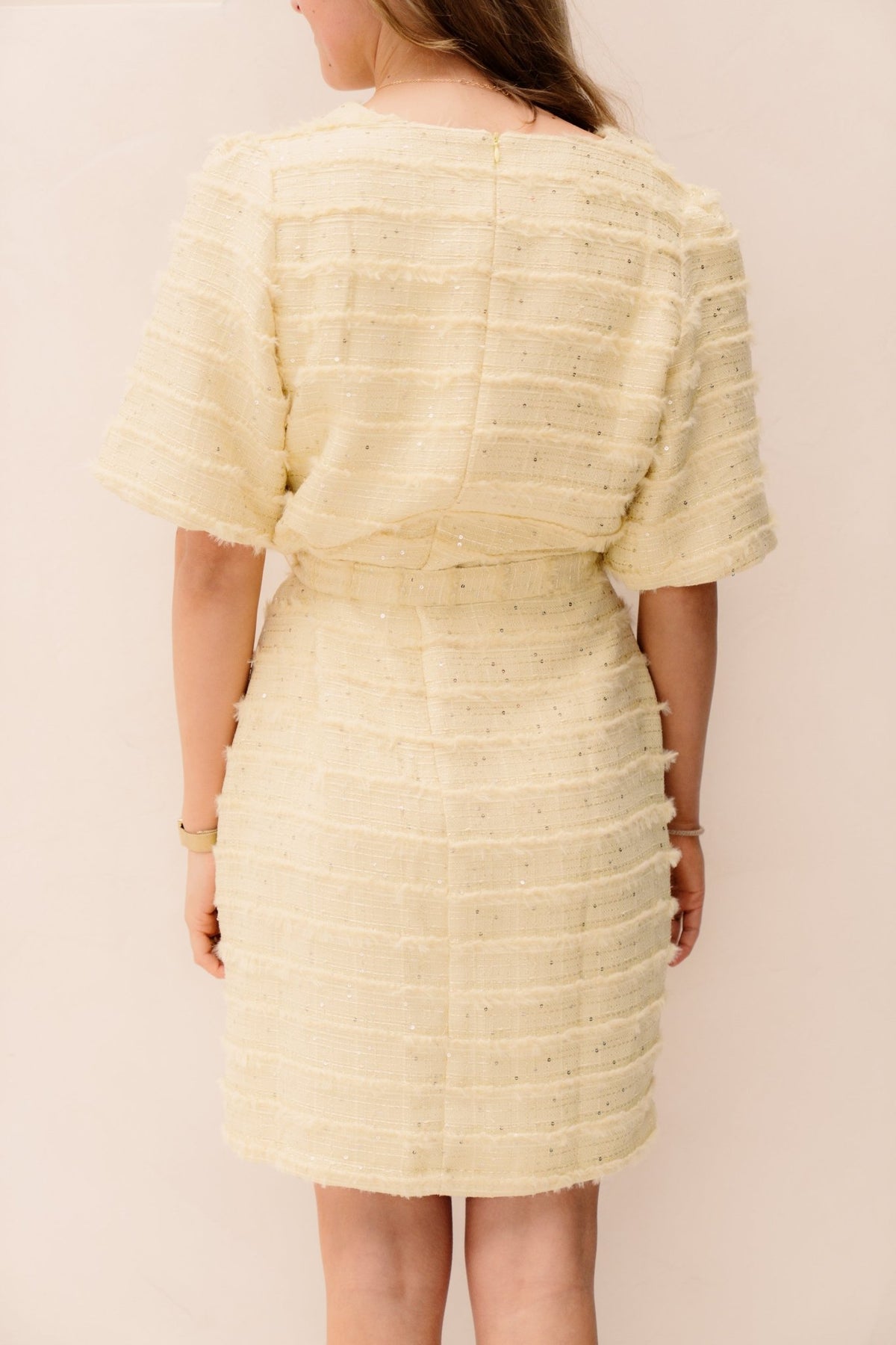 Danique SS Dress Butter Yellow - Bij Keesje - Freebird - Jurk
