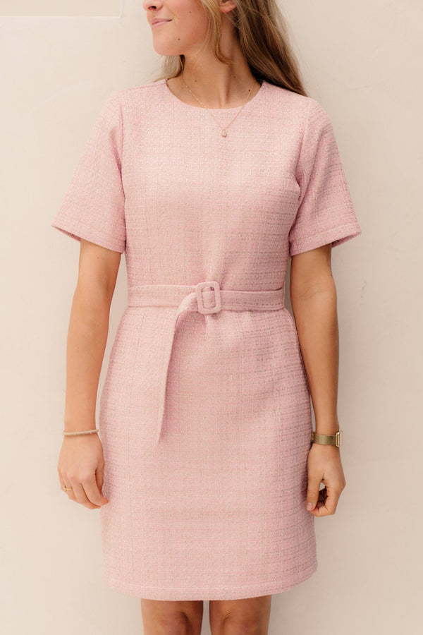 Danique SS Dress Pink Lemonade - Bij Keesje - Freebird - Jurk