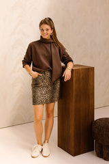 Daphne Skirt Leopard