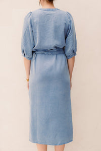 Dass Dress Blue - Bij Keesje - Freebird - jurk