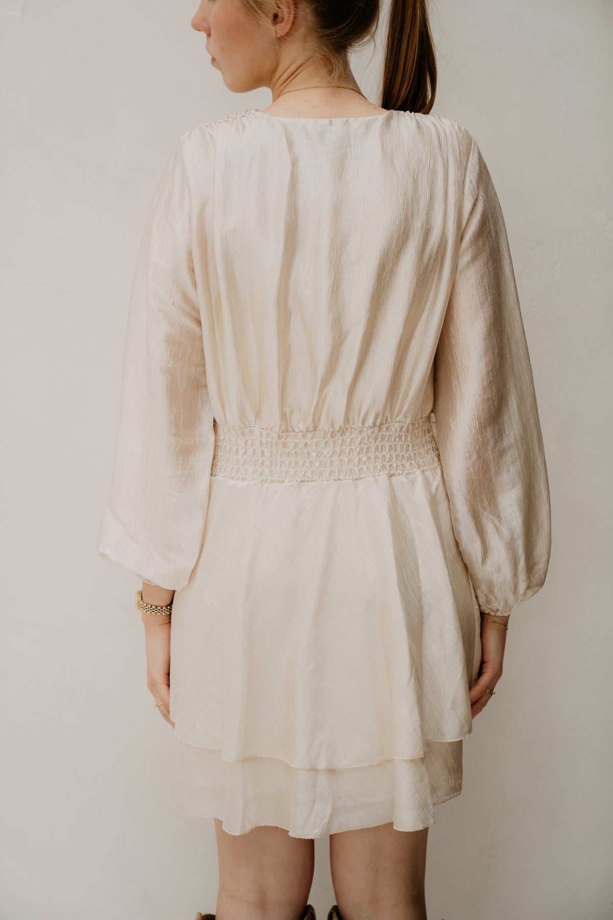 Dawn Dress Marshmallow - Bij Keesje - Freebird - Jurk