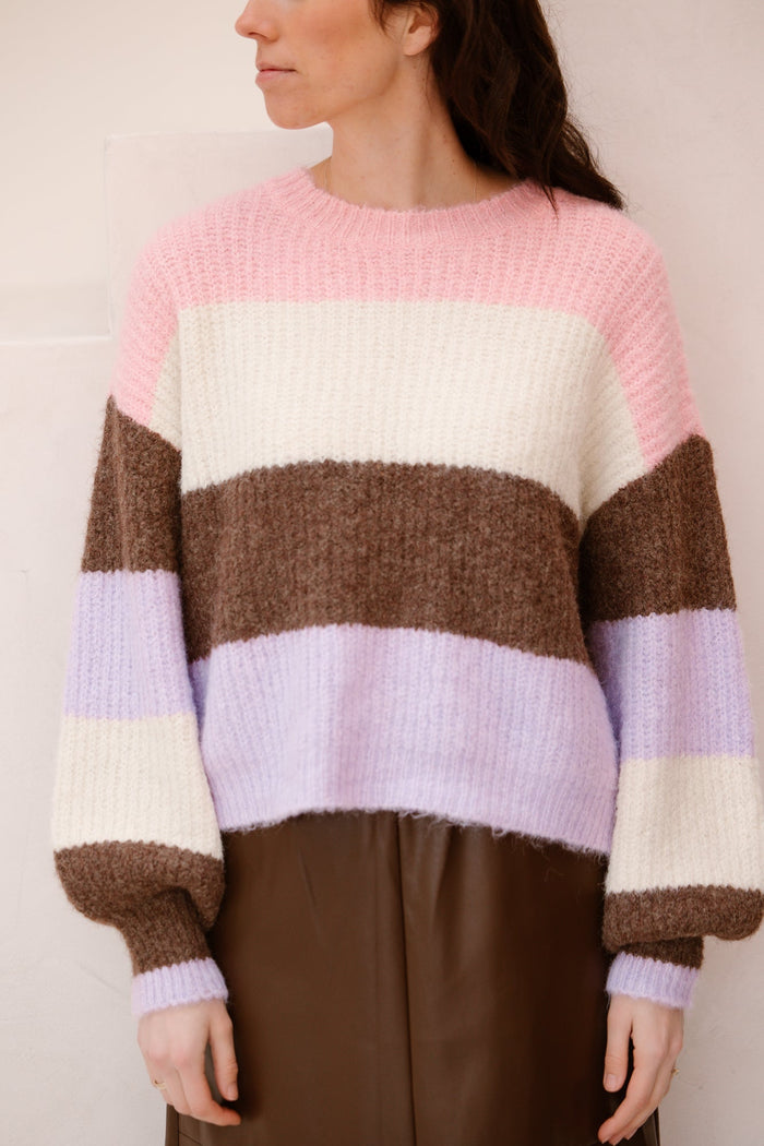 Daya Sweater Stripe - Bij Keesje - Bij Keesje