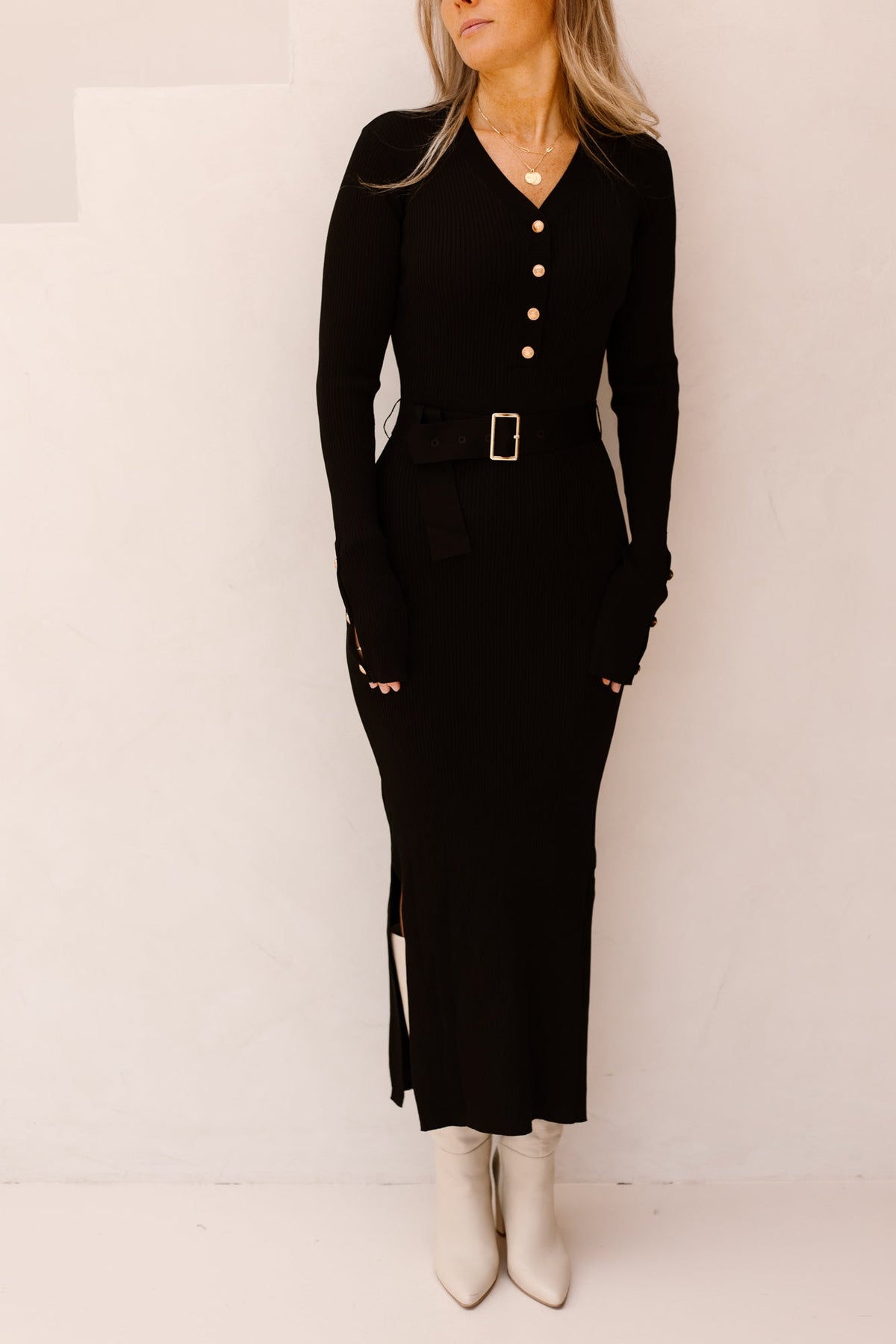 Dazzling Dress Black - Bij Keesje - Freebird - jurk