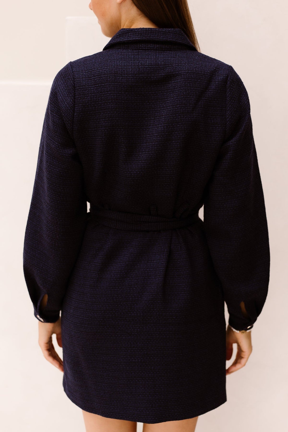 Dean dress Midnight navy - Bij Keesje - Freebird - jurk