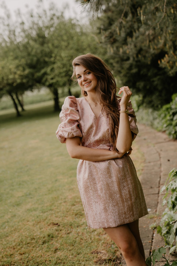 Deanna Bow Dress Pink Lemonade - Bij Keesje - Freebird - Jurk