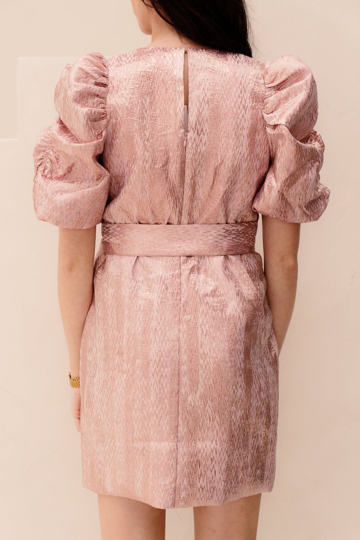 Deanna Bow Dress Pink Lemonade - Bij Keesje - Freebird - Jurk