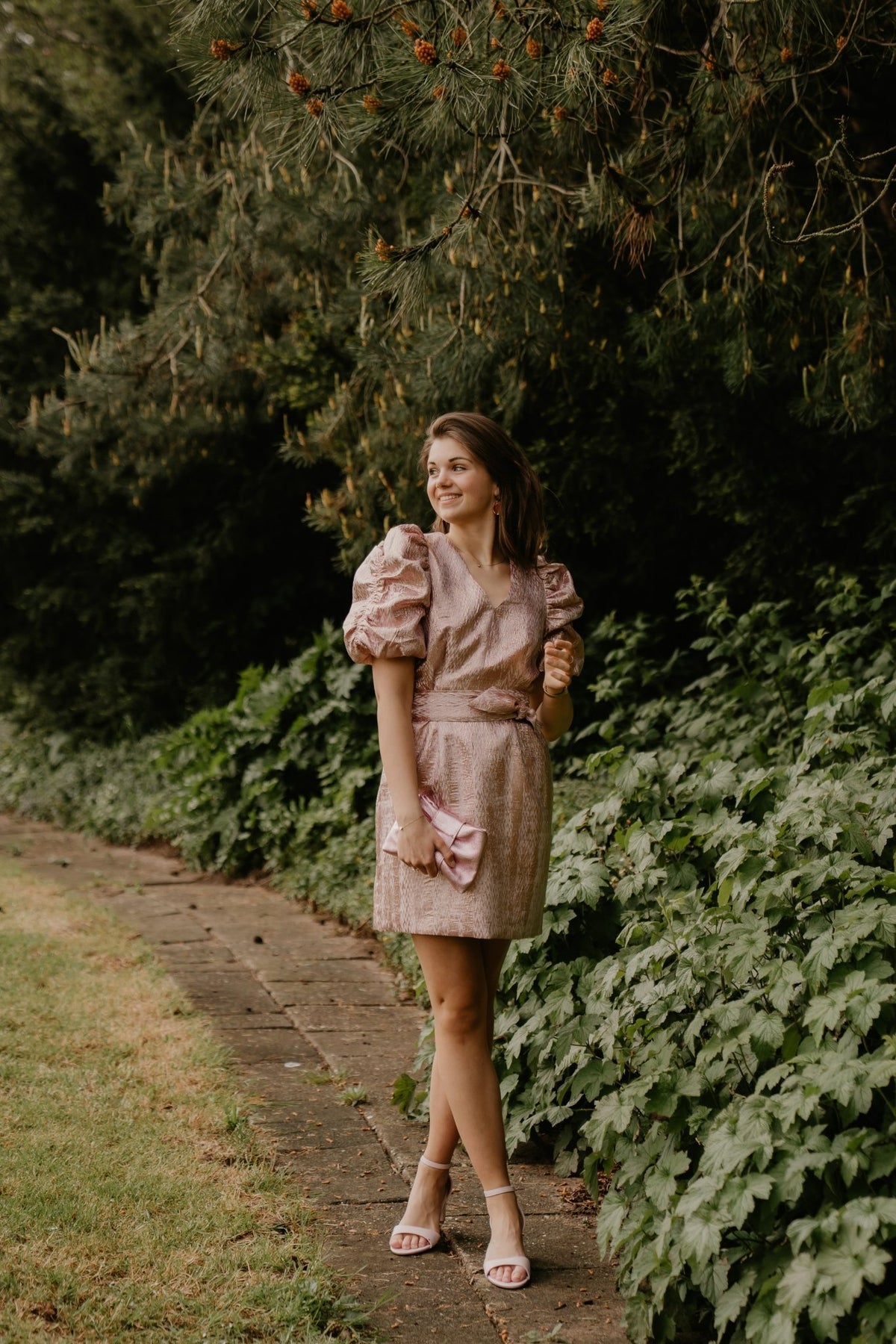 Deanna Bow Dress Pink Lemonade - Bij Keesje - Freebird - Jurk