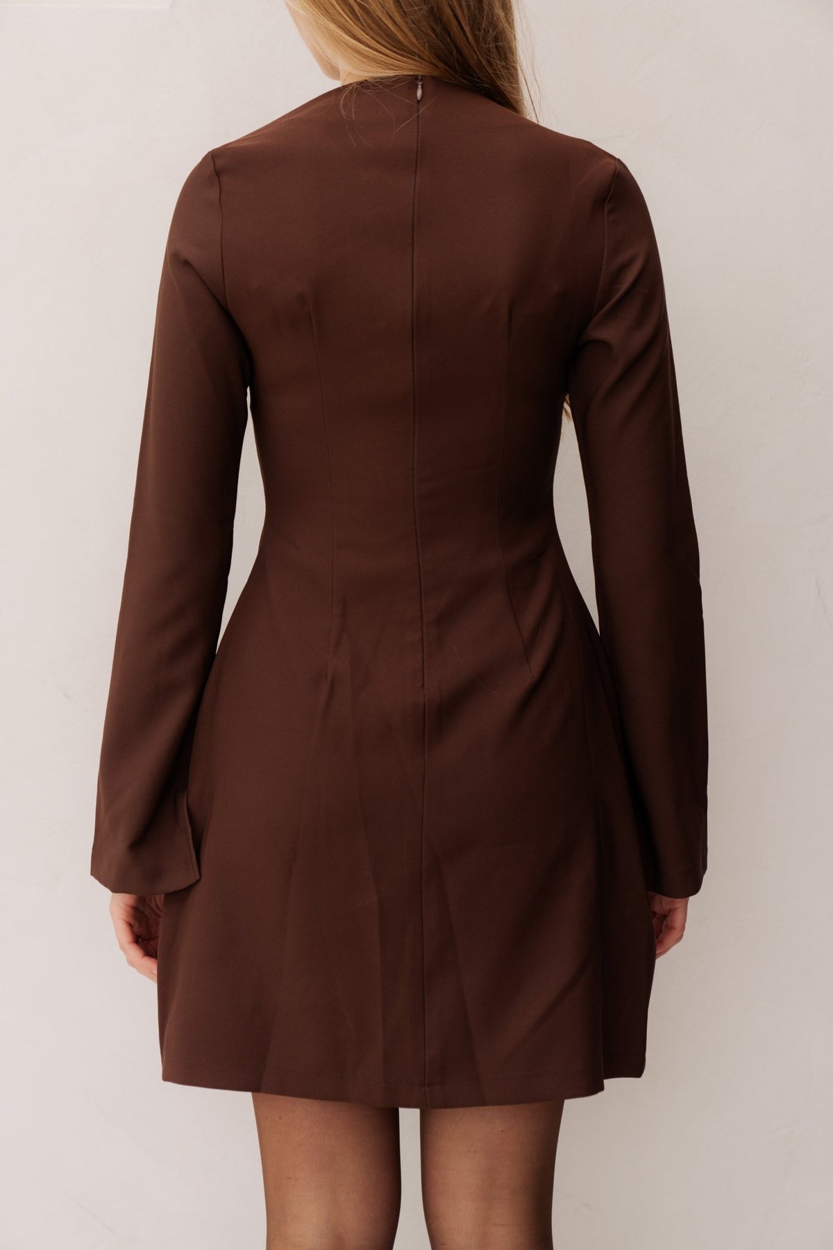 Deb jurk brown - Bij Keesje - Bij Keesje