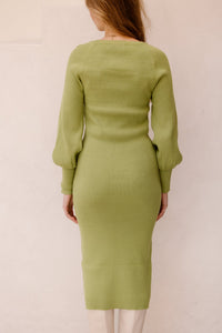Dela Dress Green - Bij Keesje - Bij Keesje