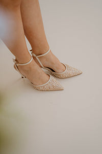 Delhi pump beige pearl - Bij Keesje - Bij Keesje - Schoenen