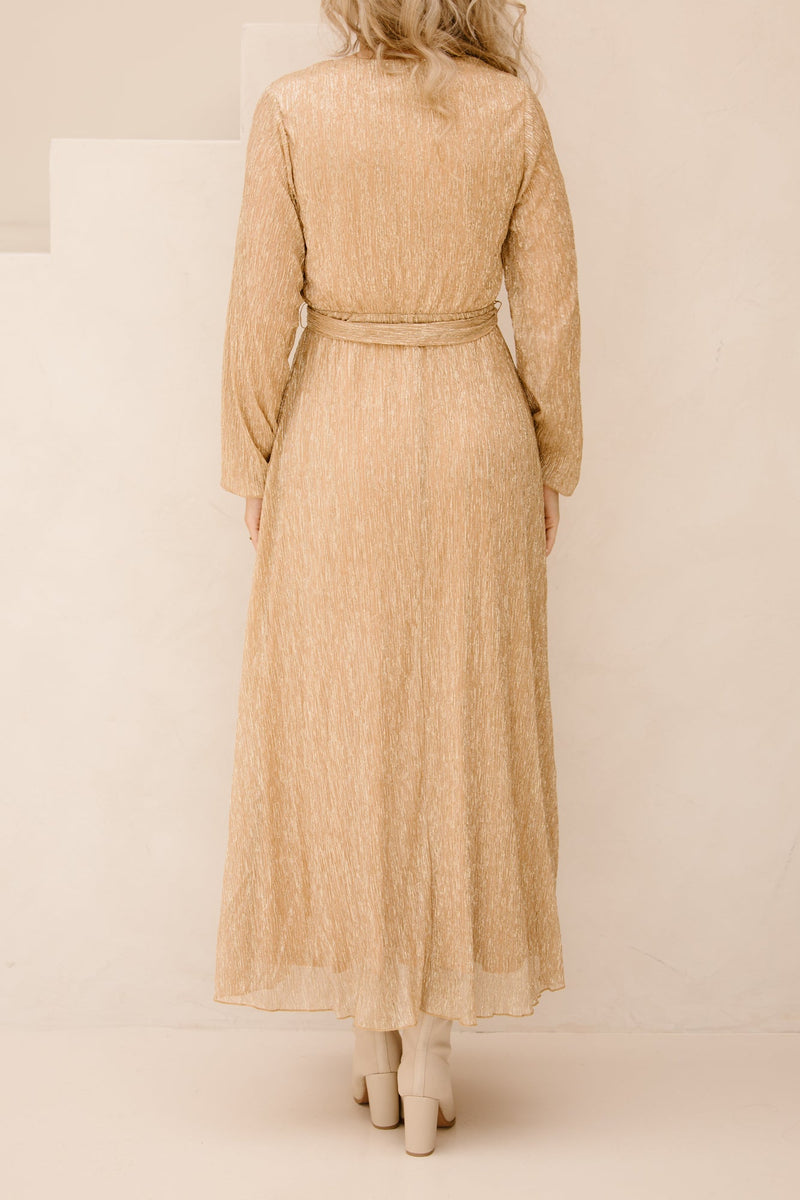 Deli dress light gold - Bij Keesje - Freebird