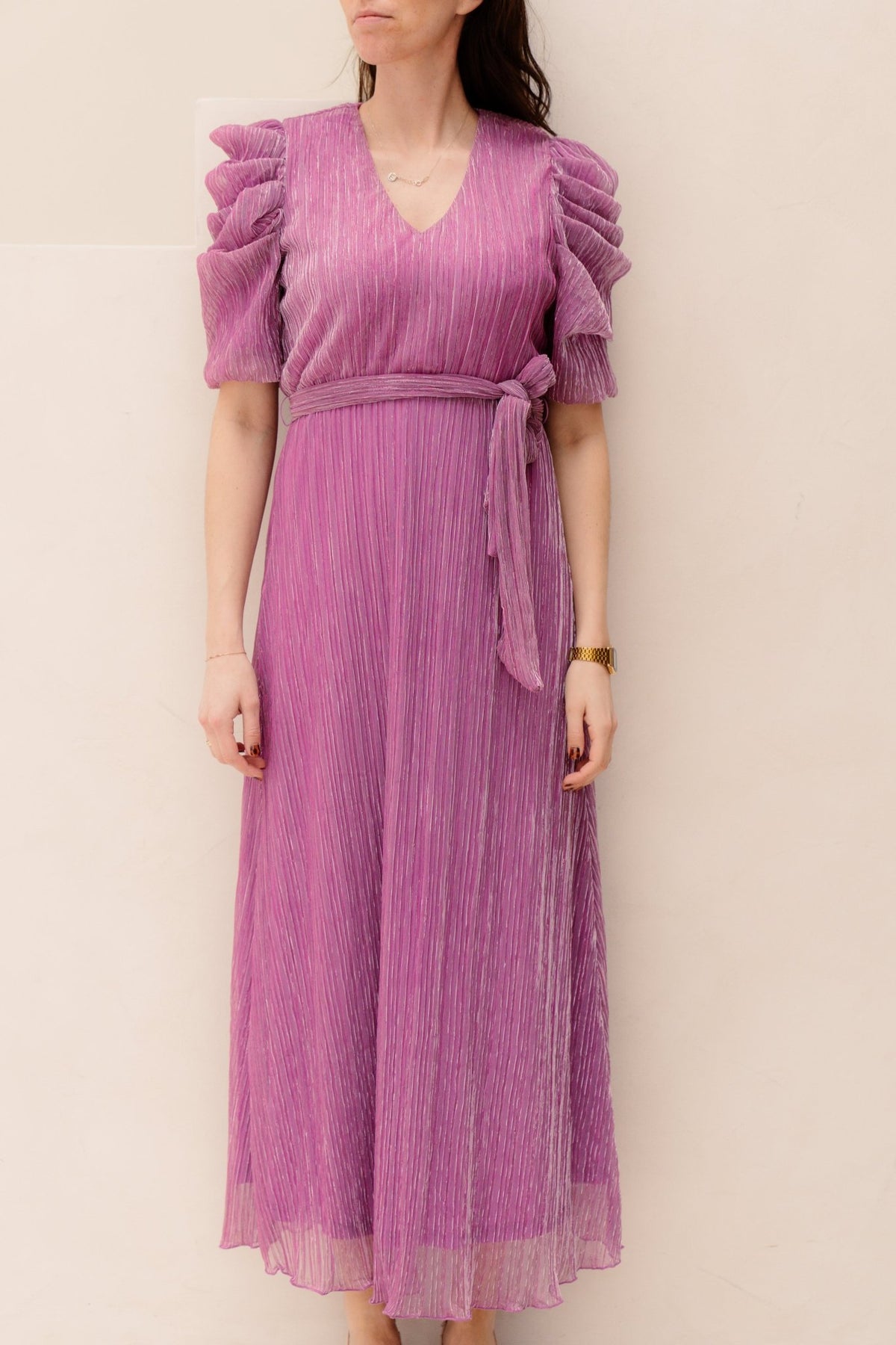 Deli SS Dress Magnolia Pink - Bij Keesje - Freebird - jurk