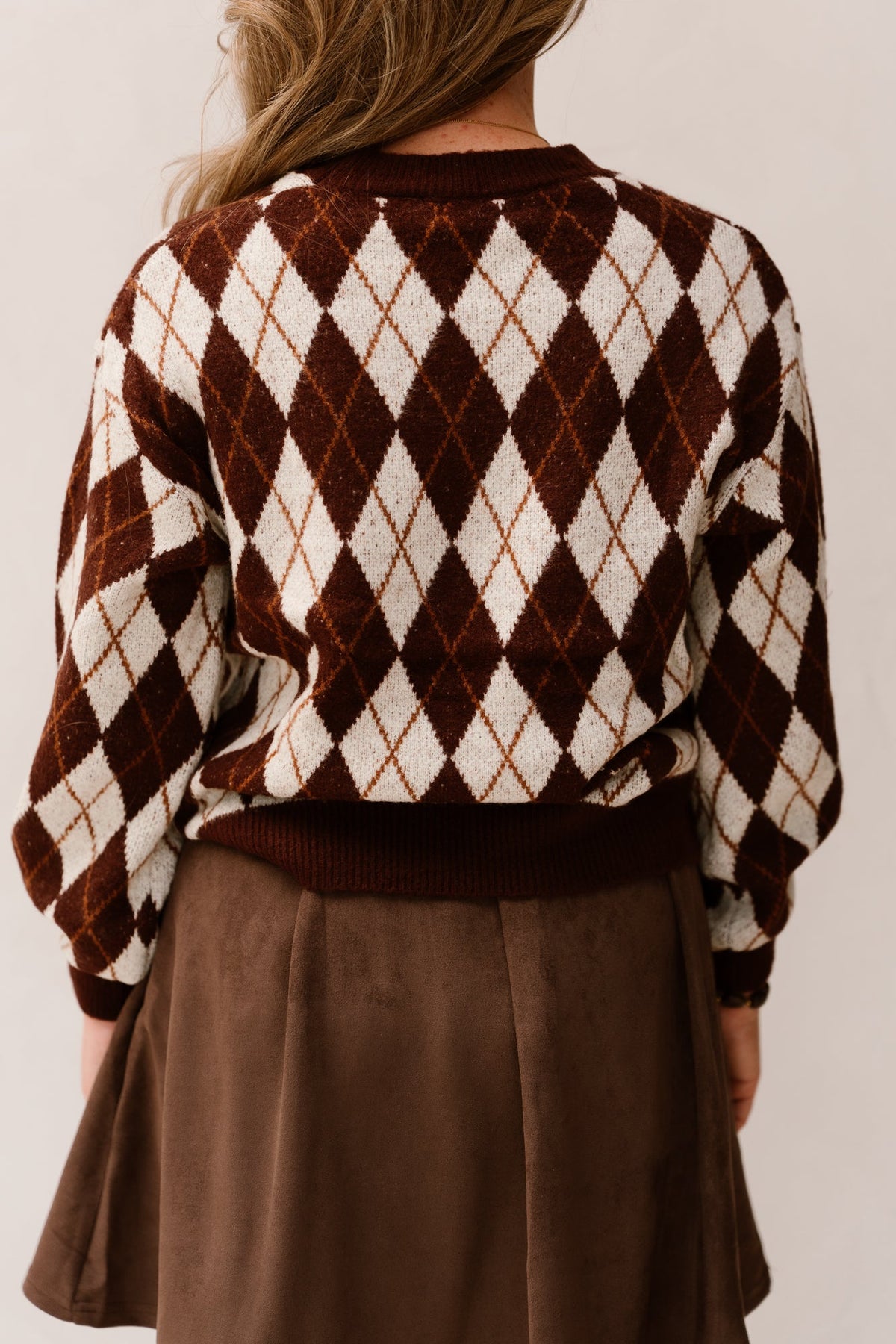 Delilah Knitted Sweater Ecru - Bij Keesje - YDENCE - Trui