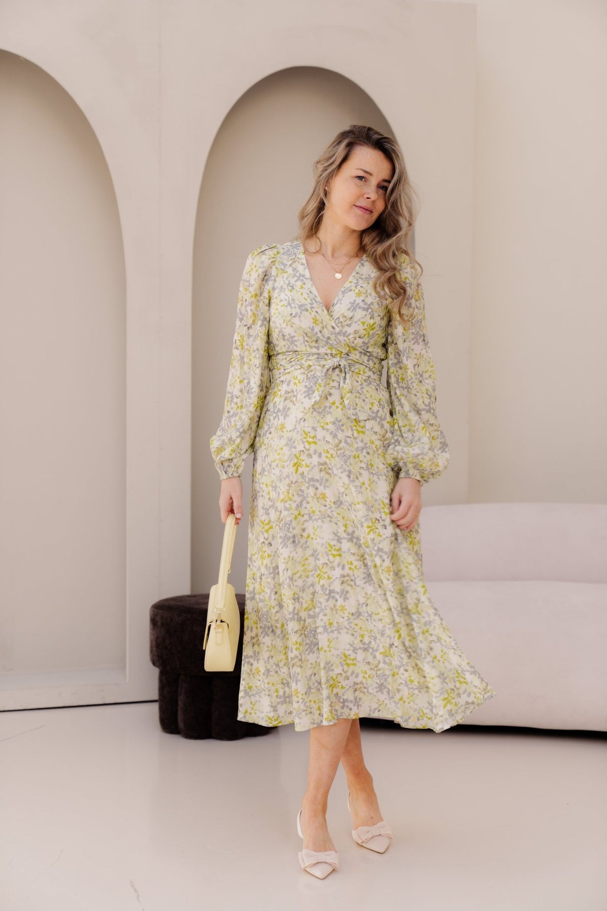 Delilay Dress Poly Flower - Bij Keesje - Freebird - jurk