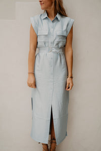 Demma Dress Classic Blue - Bij Keesje - Freebird - Jurk
