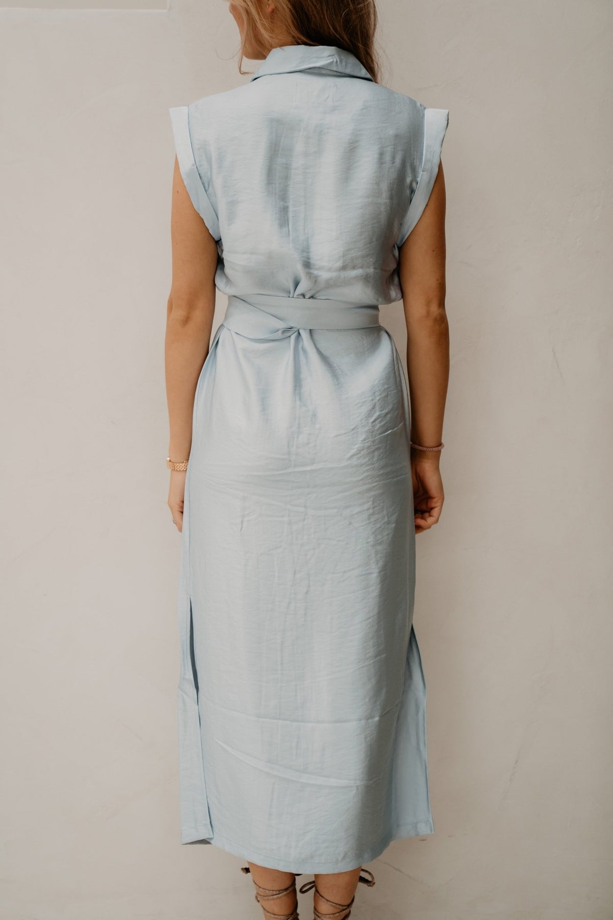 Demma Dress Classic Blue - Bij Keesje - Freebird - Jurk